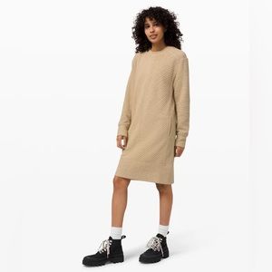 Lululemon On Repeat Dress - with removable cowl neck